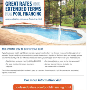 Financing - Pools & Palms - Pool Financing